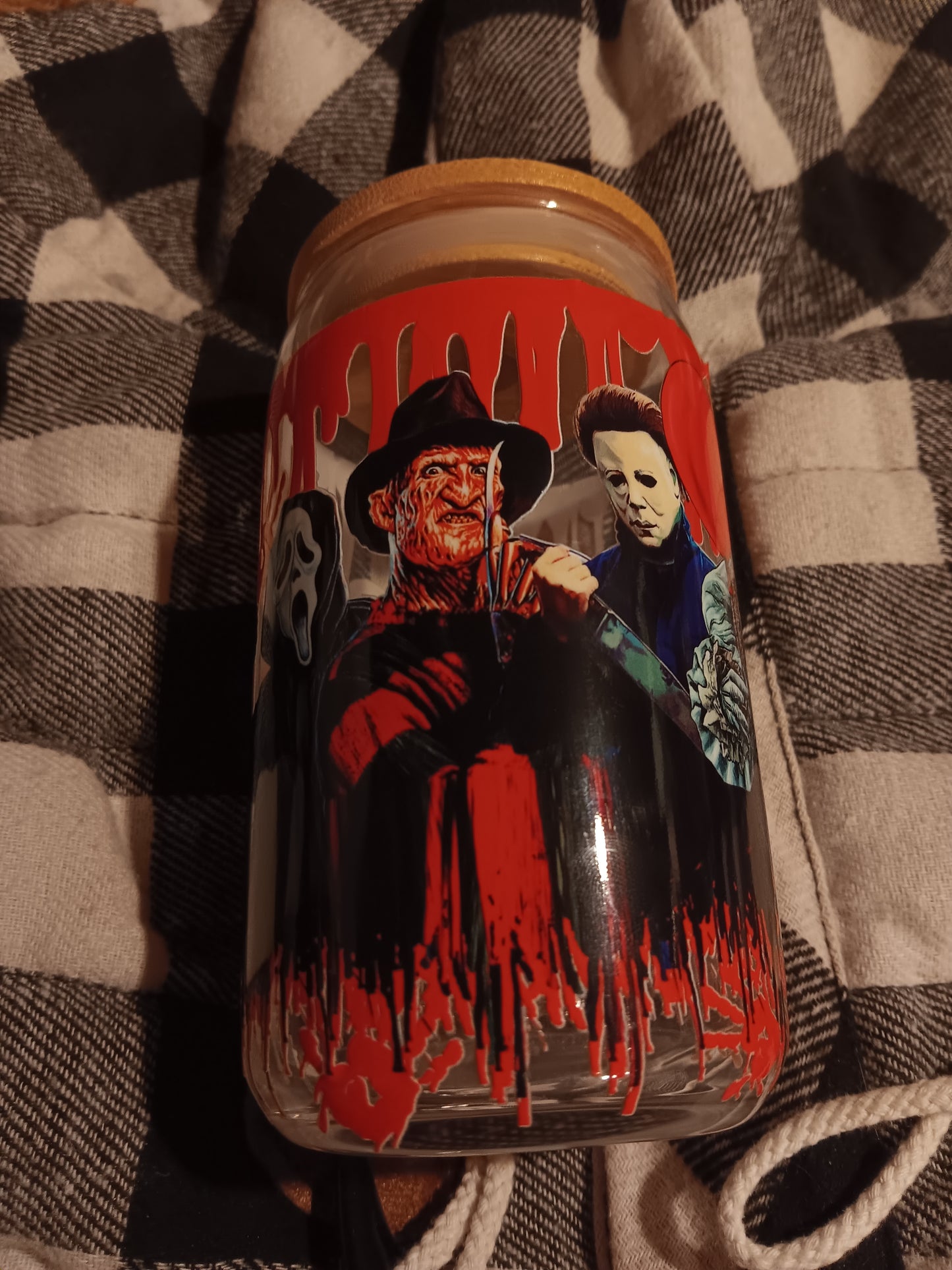 Halloween evils tumbler