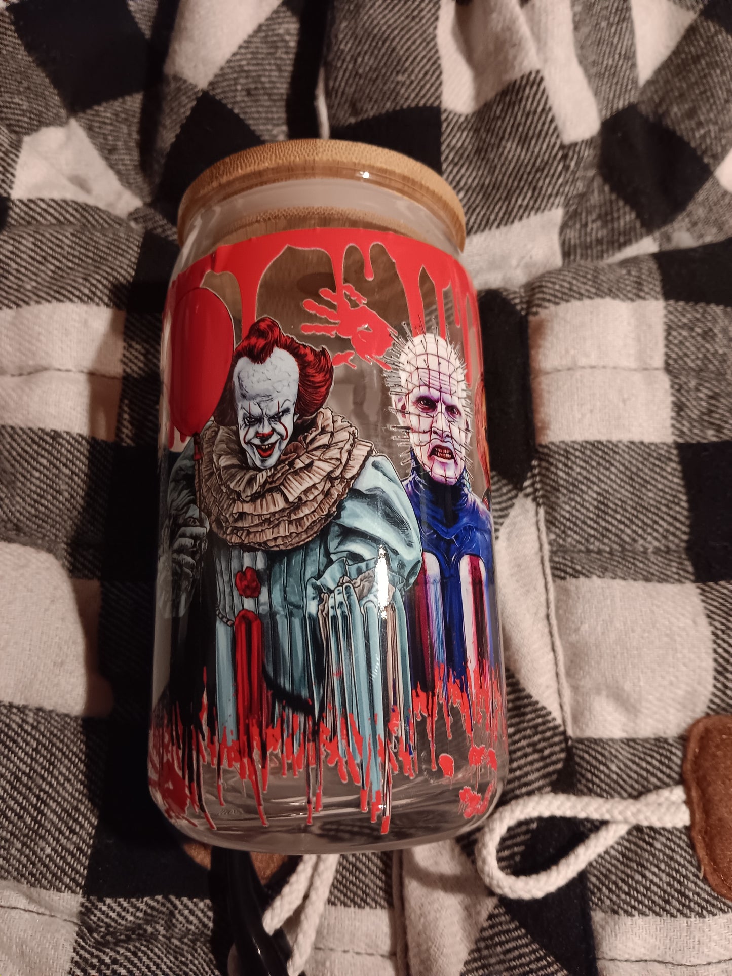 Halloween evils tumbler