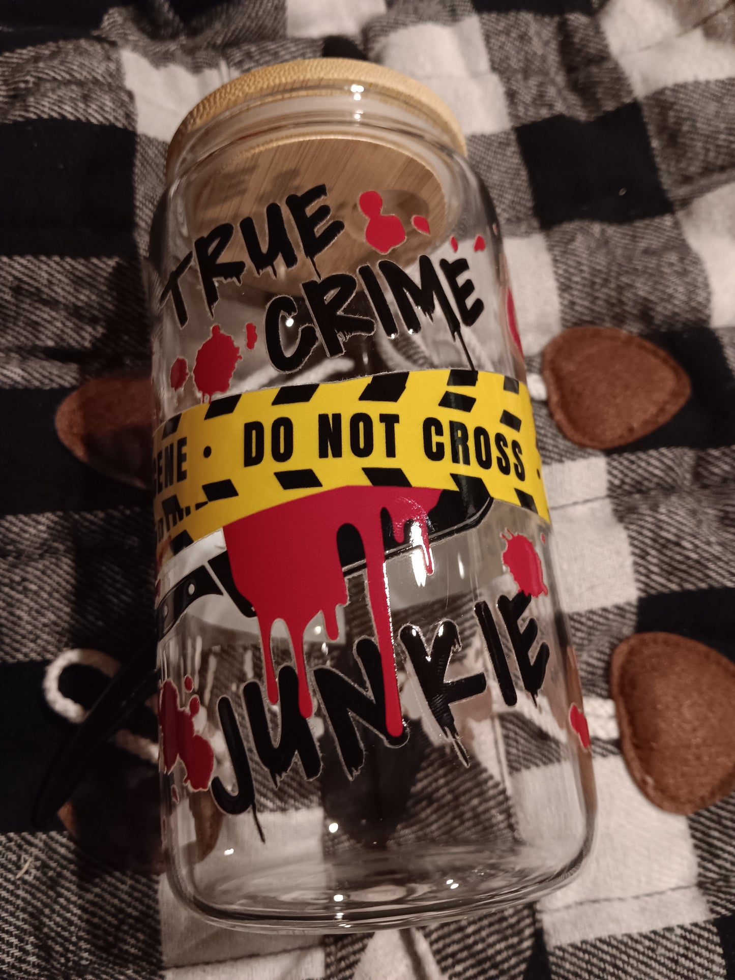 True Crime Junkie Tumbler