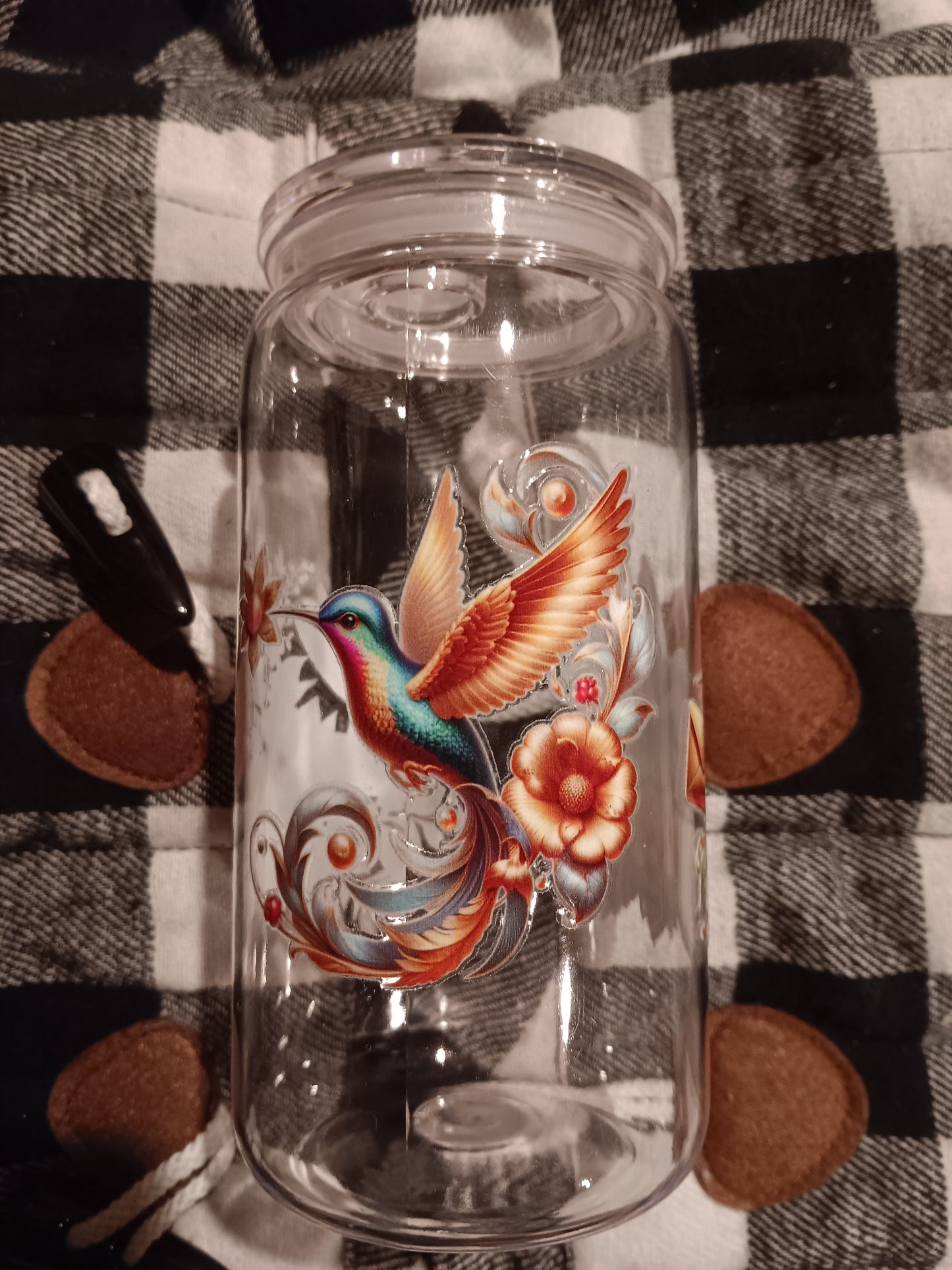 Hummingbird tumbler